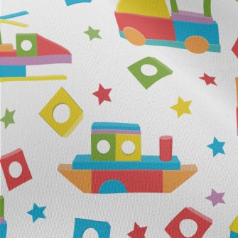 Building Blocks Transportation Chiffon