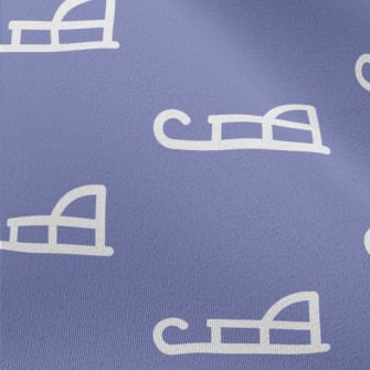 Simple White Sled Chiffon