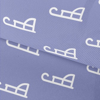 Simple White Sled Waterproof Oxford