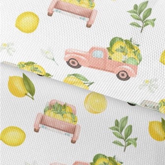 Old Truck Carrying Lemons Waterproof Oxford