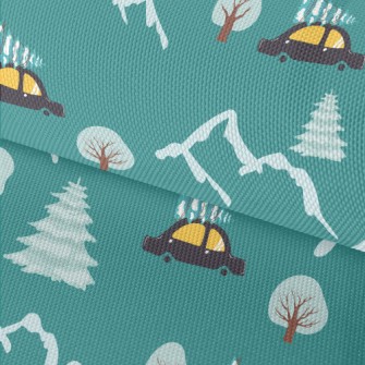 Preparing For Christmas Waterproof Oxford