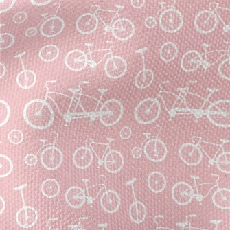 Various Bicycle Silhouettes Waterproof Canvas