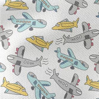 Children&#39;s Airplane Graffi Waterproof Canvas