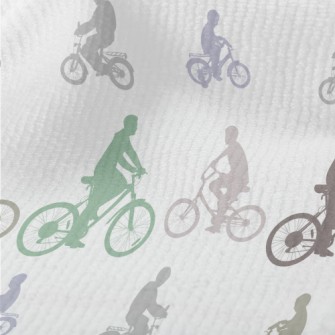 Cyclist Silhouette Terry