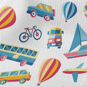 Cartoon Color Matching Transpo Terry