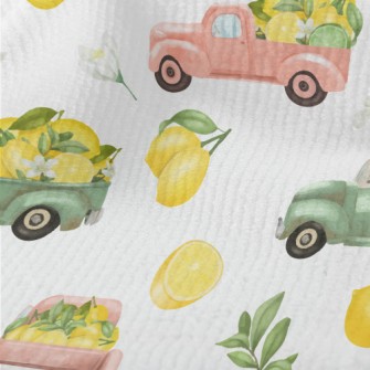 Old Truck Carrying Lemons Terry
