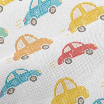 Cute Colorful Cars Performance Linen