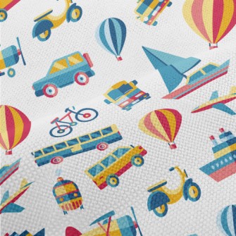Cartoon Color Matching Transpo Performance Linen