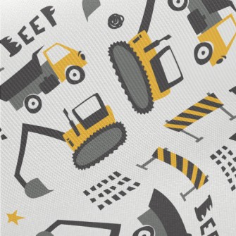 Construction Vehicle Twill