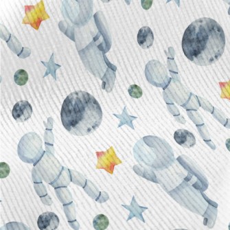 Watercolor Space Elements Standard Corduroy