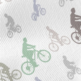 Cyclist Silhouette Standard Corduroy
