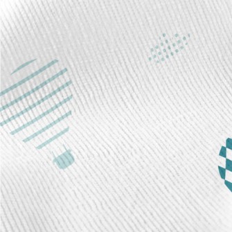 Colorful Pattern Hot Air Ballo Standard Corduroy