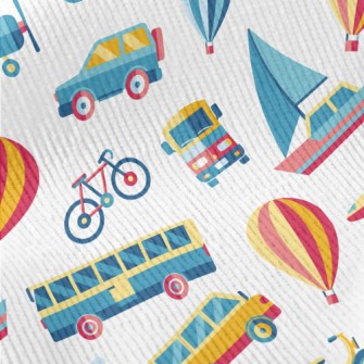 Cartoon Color Matching Transpo Standard Corduroy