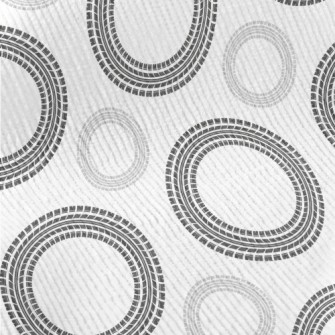 Circular Wheel Print Standard Corduroy