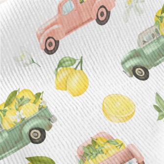 Old Truck Carrying Lemons Standard Corduroy