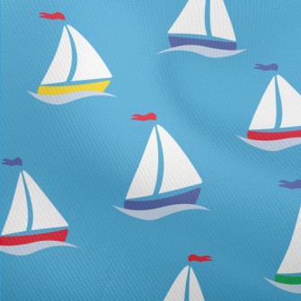 Cute Cartoon Sailboat Dobby