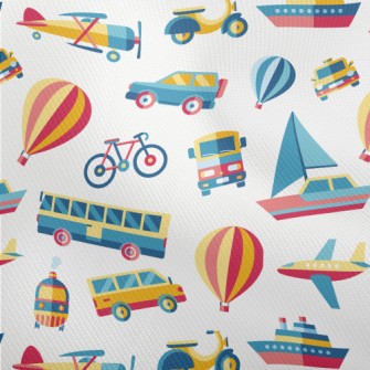 Cartoon Color Matching Transpo Dobby