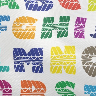 Colored Tire Marks Letters Dobby