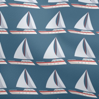 Simple Sailboat Pattern Dobby