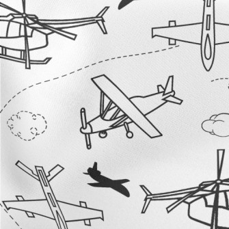 Helicopters And Airplanes Stretch Ponte