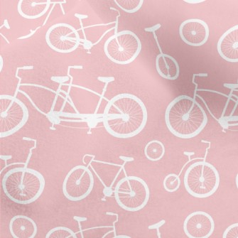 Various Bicycle Silhouettes Micro Fleece