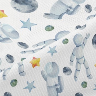Watercolor Space Elements Piqué
