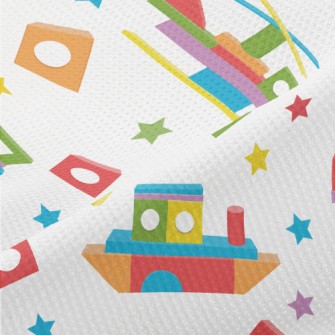Building Blocks Transportation Piqué