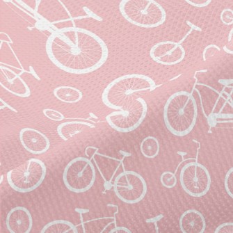 Various Bicycle Silhouettes Piqué