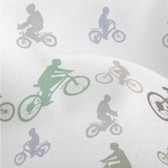 Cyclist Silhouette Lightweight Performance Linen