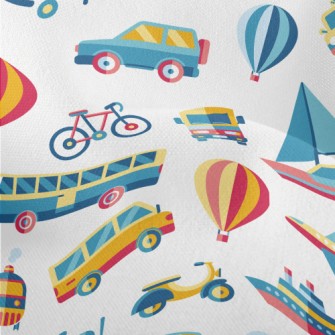 Cartoon Color Matching Transpo Lightweight Performance Linen