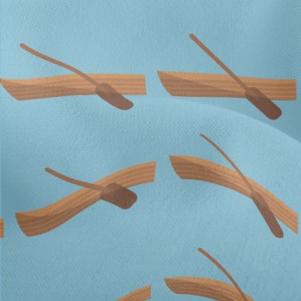 Canoe And Paddle Lightweight Performance Linen