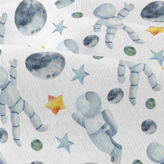 Watercolor Space Elements Modern Jersey