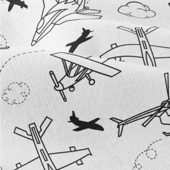 Helicopters And Airplanes Modern Jersey