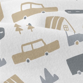 House And Car Graffiti Modern Jersey