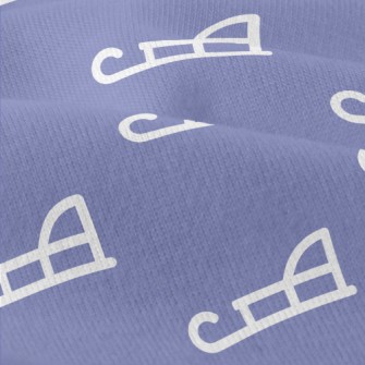 Simple White Sled Modern Jersey