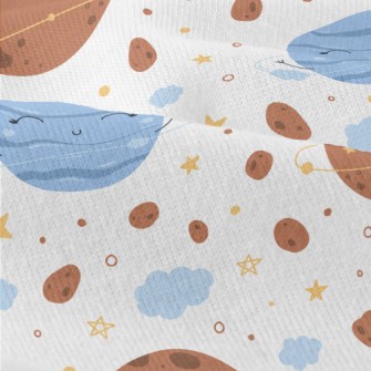 Cute Space Planets Modern Jersey