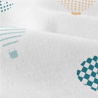 Colorful Pattern Hot Air Ballo Modern Jersey