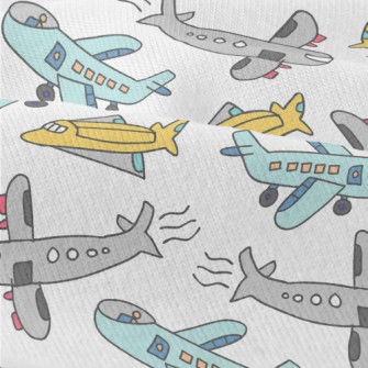 Children&#39;s Airplane Graffi Modern Jersey