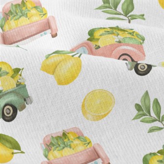 Old Truck Carrying Lemons Modern Jersey