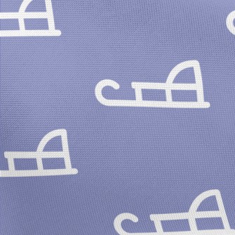 Simple White Sled Pongee