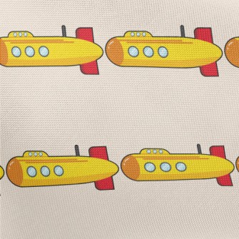Cartoon Submarine Pongee