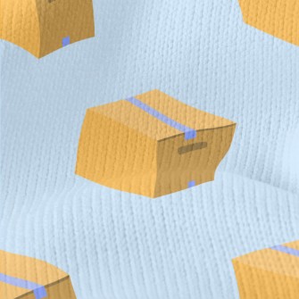 Cartoon Logistics Carton Stretch Jersey