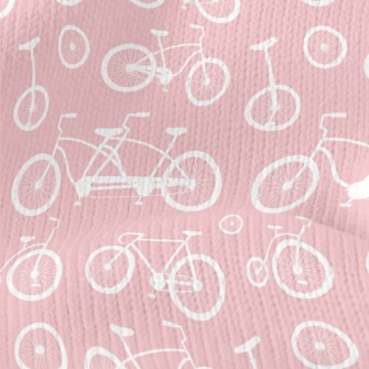 Various Bicycle Silhouettes Stretch Jersey