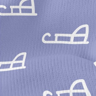 Simple White Sled Stretch Jersey