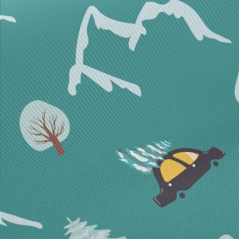 Preparing For Christmas Midweight Cotton Poplin