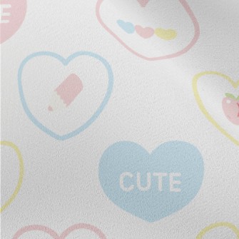 Cute Love Giraffe Chiffon