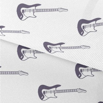 Hand Drawn Electric Guitar Waterproof Oxford