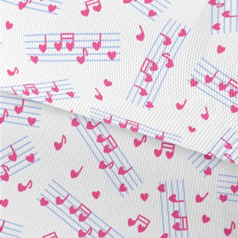 Love Music Notes Waterproof Oxford