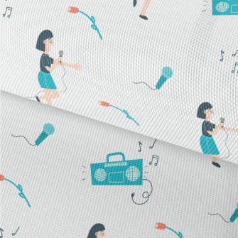 Singing Girl Waterproof Oxford