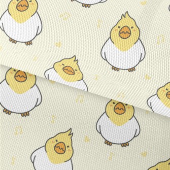 Cartoon Cockatiel Waterproof Oxford